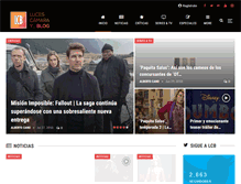 Tablet Screenshot of lucescamarayblog.com